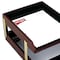 Dacasso Two-Tone Leather Double Letter Trays AG-7020 - alternate 3